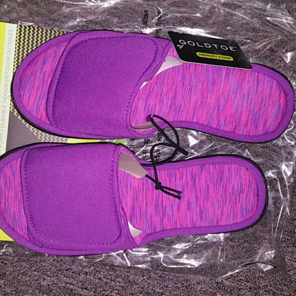 Gold Toe Astral Memory Foam Slippers